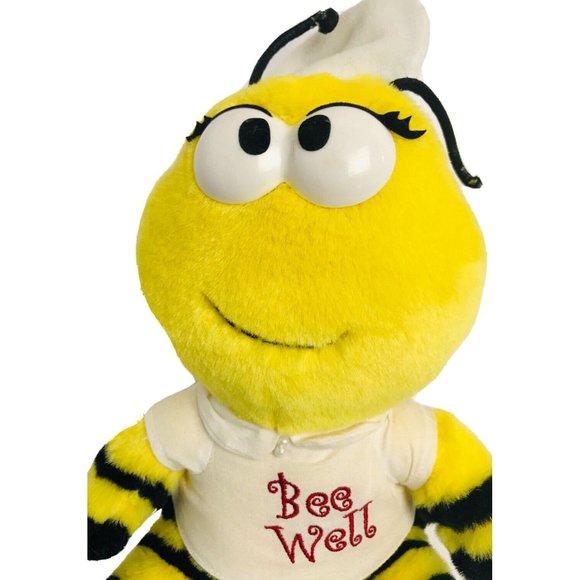 Bumble Bee Nurse “BEE WELL” Plush Get Well Soon Teleflora Gift 9" Stuffed Animal - Picture 4 of 8